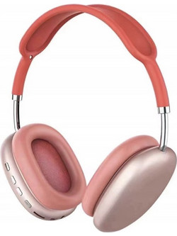 SPM P9 Ασύρματα Bluetooth Ακουστικά Over Ear Ροζ