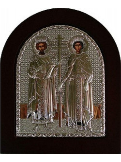Ankor Εικόνα Κωνσταντίνου & Ελένης Επιμεταλλωμένη 13x1εκ.Κωδικός: 27797692