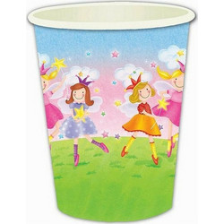 Ποτήρια χάρτινα little fairies 200ml 6τμχ