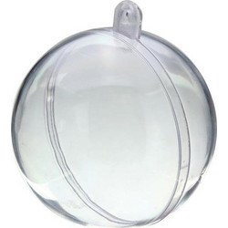 Μπάλα διαφανής Plexiglass 12cm