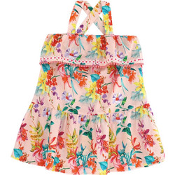 Original Marines Παιδικό Φόρεμα Floral Ροζ DDP3268F VAR1F