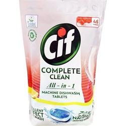 Cif Ταμπλέτες Πλυντηρίου Πιάτων Lemon 46μεζ