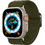 Spigen Lite Fit Ultra Λουράκι Υφασμάτινο Khaki / Orange (Apple Watch 42 / 44 / 45 / 49mm)