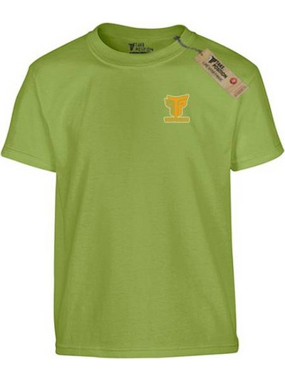 Takeposition Small Logo Παιδικό T-Shirt Κοντομάνικο Lime 806-0031S-30-15