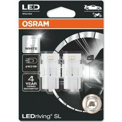 Osram W21W Ledriving SL LED 12V 1.4W 2τμχ