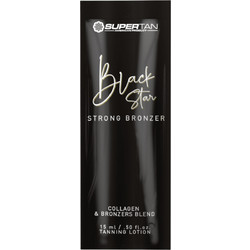 SuperTan Black Star Collagen & Bronzers Blend Self Tan Κρέμα Dark Σώματος 15ml