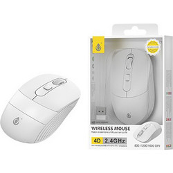 MTK NG6046 Ασύρματο Ποντίκι White