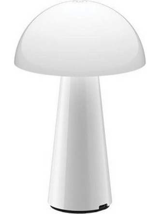 Eurolamp 144-70004 Πορτατίφ Αφής LED με Μπαταρία Λευκό Φ16xΥ25.5cm