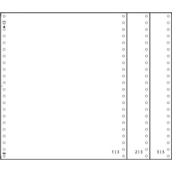 ΜΗΧΑΝΟΓΡΑΦΙΚΟ ΧΑΡΤΙ 11Χ9,5 ΤΡΙΠΛΟ Φ750 ΛΕΥΚΟ