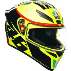 AGV K1 S Grazie Vale Black Yellow Κράνος Μηχανής Full Face 1500gr