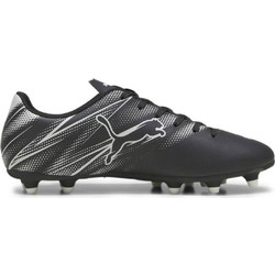 Puma Attacanto FG/AG 107477-01 Ποδοσφαιρικά Παπούτσια με Τάπες Μαύρα Λευκά