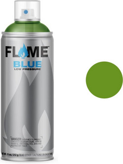 Flame Blue Σπρέι Βαφής Kiwi Dark Ματ 400ml