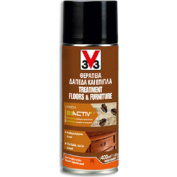 V33 Σπρέι Προστασίας Ξύλου V33 Για Το Σαράκι 400ml