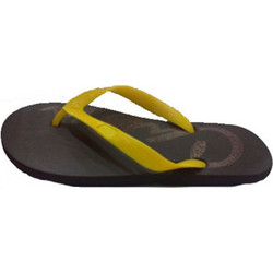 Caan Flip Flop Brown-Yellow 4080002