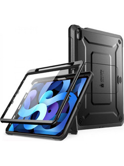 SUPCASE(R) Unicorn Beetle 360 Pro: Θήκη Air 5 (2022) / Air 4 (2020) 10.9" με Πρόσοψη Οθόνης, Υποδοχή Apple Pencil και Πιστοποίηση Αντοχής MIL-STD 810G-516.6 - Black
