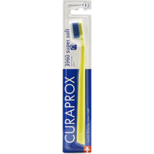 Curaprox CS 3960 Super Soft Οδοντόβουρτσα Κίτρινη Μπλε