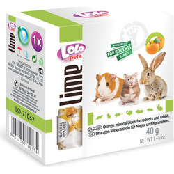 Lolo Pets Πέτρα Τρωκτικών με Πορτοκάλι 40gr