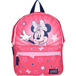 Vadobag Minnie Σχολική Τσάντα Πλάτης Νηπιαγωγείου Ροζ 088-1913