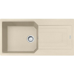 Franke Urban UBG 611-100 Beige Ένθετος Νεροχύτης Γρανίτη Αντιστρεφόμενος 100x50cm