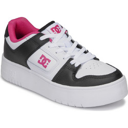 DC Manteca 4 Γυναικεία Sneakers Flatforms Μαύρα Λευκά ADJS100156-KWP