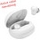 Sonic Gear EarPump TWS 16 ANC Ακουστικά Bluetooth Earbud Ανθεκτικά στο Νερό White