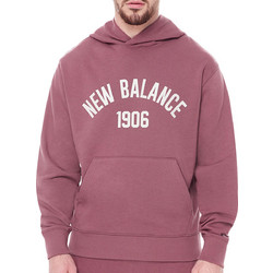 New Balance Essentials Varsity Fleece Hoodie Ανδρικό Αθλητικό Φούτερ με Κουκούλα Μπορντό MT33553-WAD