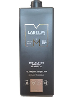 Label.m Cool Blonde Toning Σαμπουάν 1lt
