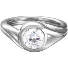 Esprit ESRG92036A-190 Glamor solitaire απο Ασήμι 925 και zirconia