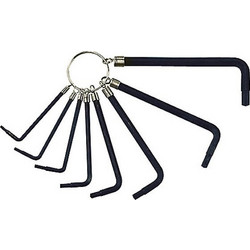 Lampa Torx (Hex KEY) Κλειδια Με Κρικο 8 Τεμαχιων (T8-10-15-20-23-27-30-40mm) - (66051)