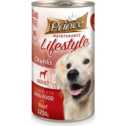 Prince Maintenance Lifestyle Adult Chunks Beef 1250gr