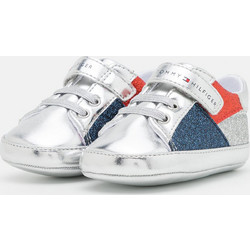 Tommy Hilfiger Βρεφικά Sneakers Αγκαλιάς Ασημί T0A4-31137-0268-X257