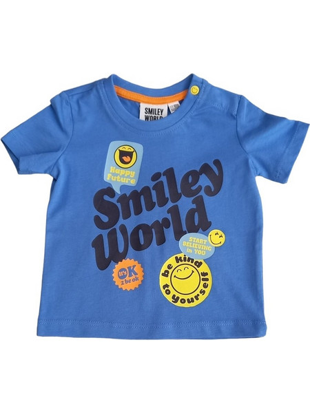 ORIGINAL MARINES DDPV0313NM 18-4039TCX ΜΠΛΟΥΖΑ T.Shirt SMILEY ΜΠΛΕ