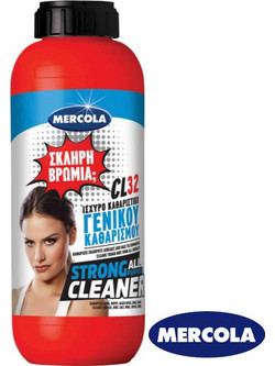 Mercola CL32 All Purpose Cleaner 5196 Ισχυρό Πολυκαθαριστικό Λεκέδων 1lt