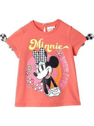ORIGINAL MARINES FLOWER MARKET T-SHIRT MM BABY GIRL DISNEY ΜΠΟΥΦΑΝ ΠΑΙΔΙΚΟ GIRL - ORMAPDDPV1081NF00000 - ΚΟΡΙΤΣΙ - SUN KISSED CORAL