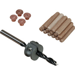WOLFCRAFT - 2916000 Σετ Καβίλιες και Τρυπάνι 6mm (2916000)