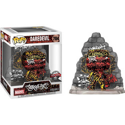 Funko Pop! Deluxe Street Art Collection Marvel 704 Daredevil Exclusive