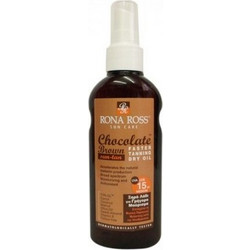 Rona Ross Chocolate Brown Faster Tanning Dry Oil Spf15 150ml