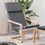 vidaXL Πολυθρόνα Relax Γκρι 351052
