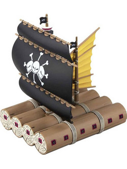 Bandai One Piece Grand Ship Collection Marshall DTeach Battleship 15cm