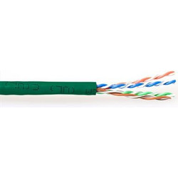 Intronics U/UTP Cat.6a Καλώδιο Δικτύου Ethernet 305m Green