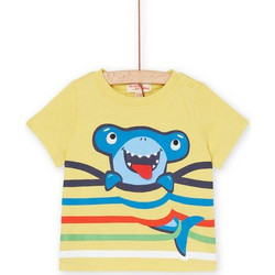 Βρεφική Μπλούζα για Αγόρια Happy Shark ΚΙΤΡΙΝΟ