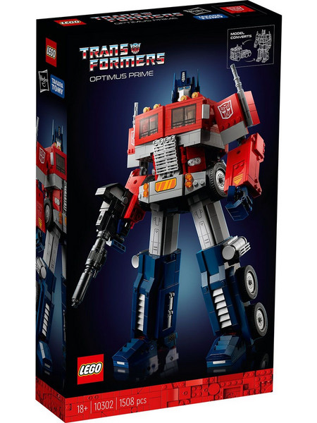 Lego Icons Transformers Optimus Prime για 18+ Ετών 10302