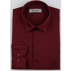 POLIGIANNI-DOMINO Υποκάμισο Plus Size 22502Β-33 ΜΠΟΡΝΤΟ ΜΠΟΡΝΤΩ
