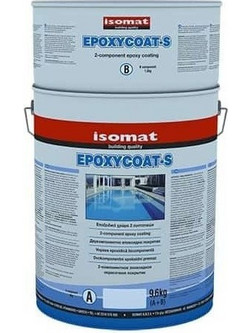 Isomat Epoxycoat-S (Α+Β) Χρώμα Πισίνας Γαλάζιο 9.6kg