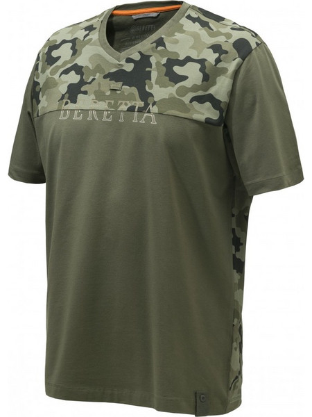BERETTA CAMO GREEN T-SHIRT (TS911-07V6)