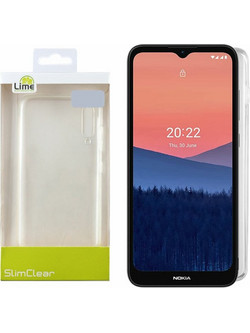 Lime Θηκη Nokia C21 6.52'' Slimclear Tpu Camera Guard ΔΙΑΦΑΝΗ