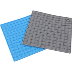 Βάση για ζεστά Σκεύη σιλικόνης 22277096 17 x 17 cm, σε 2 επιλογές χρώματος, Γαλάζιο/Πετρόλ, 1 τεμάχιο 22277096