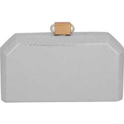 4Queens Τσαντάκια Clutch 19x10x4cm Silver