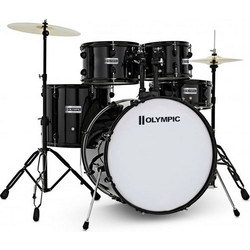 Premier Olympic 20" Fusion Black Drum Set
