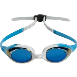 Arena Spider Junior Παιδικά Γυαλάκια Κολύμβησης Αντιθαμβωτικά Μπλε Κίτρινα